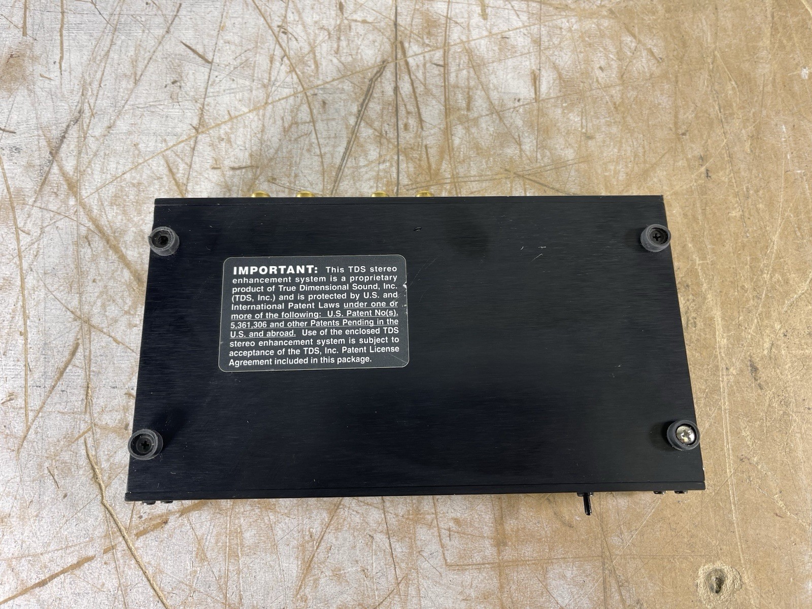 TDS-II TRUE DIMENSIONAL SOUND AUDIO PROCESSOR - READ DESC