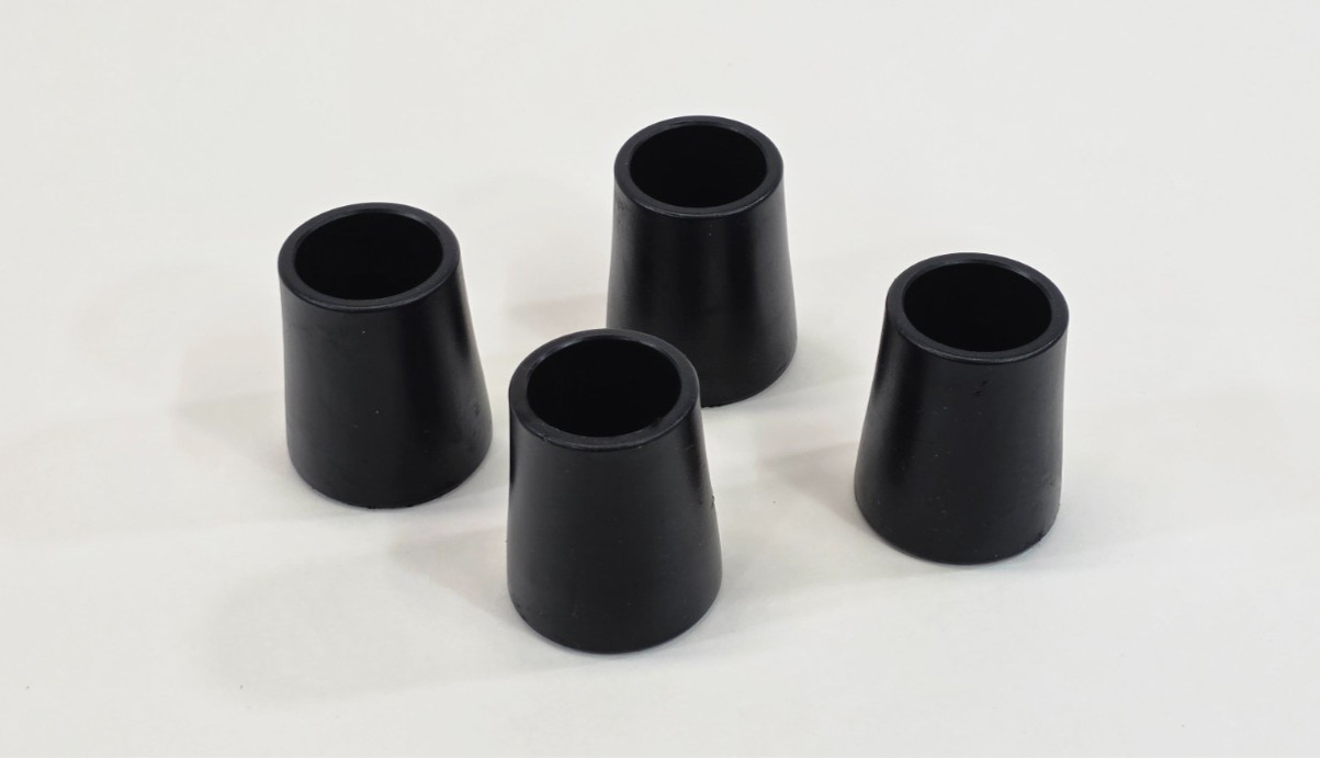 Simmons Rubber Feet Tube Replacement For 1" Rack (4 pcs)