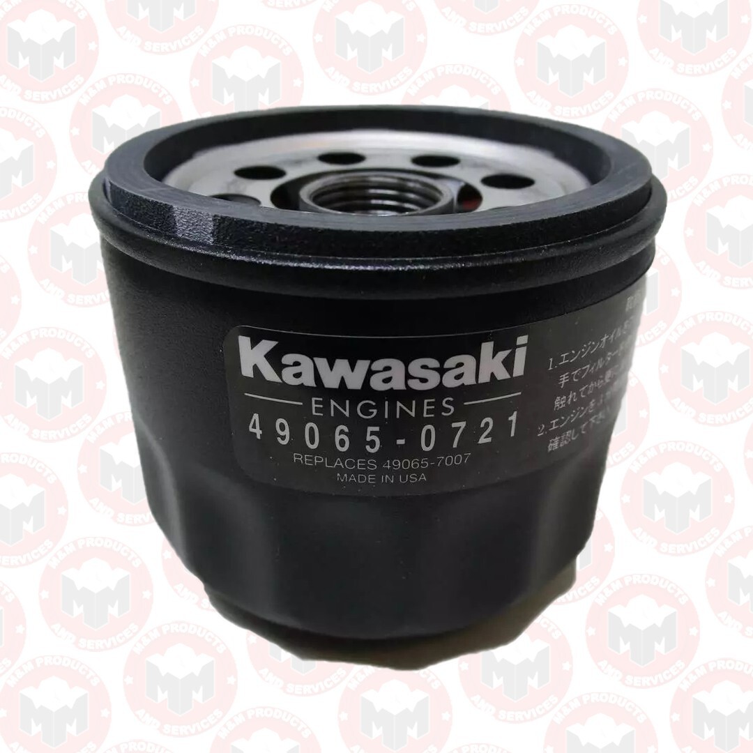 Genuine  Kawasaki 49065-0721 49065-0736 Oil Filter  Toro 107-7817  JD AM119567