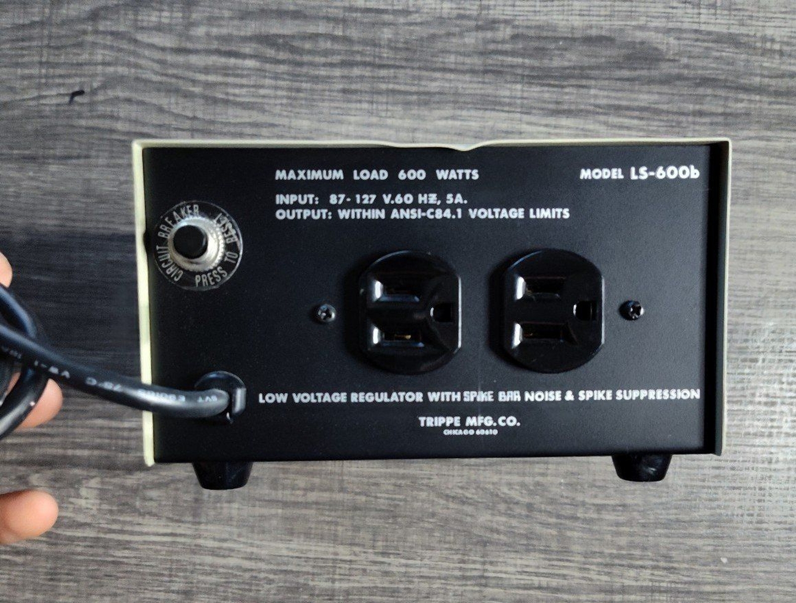 Trippe Lite Line Stabilizer/Conditioner LS-600b