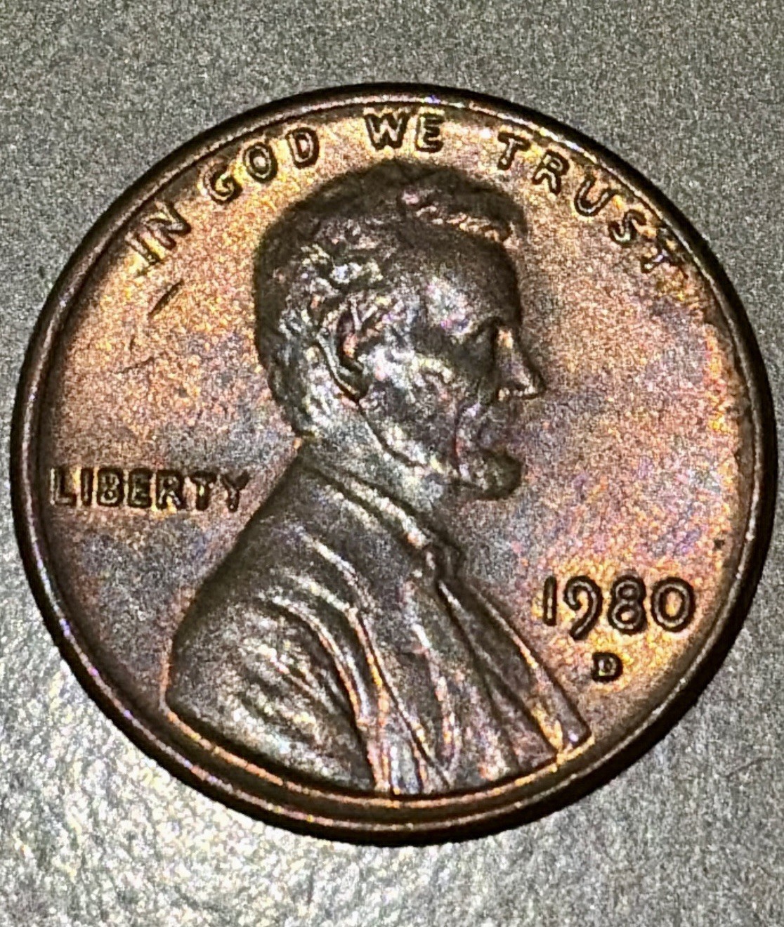 1980 D Penny