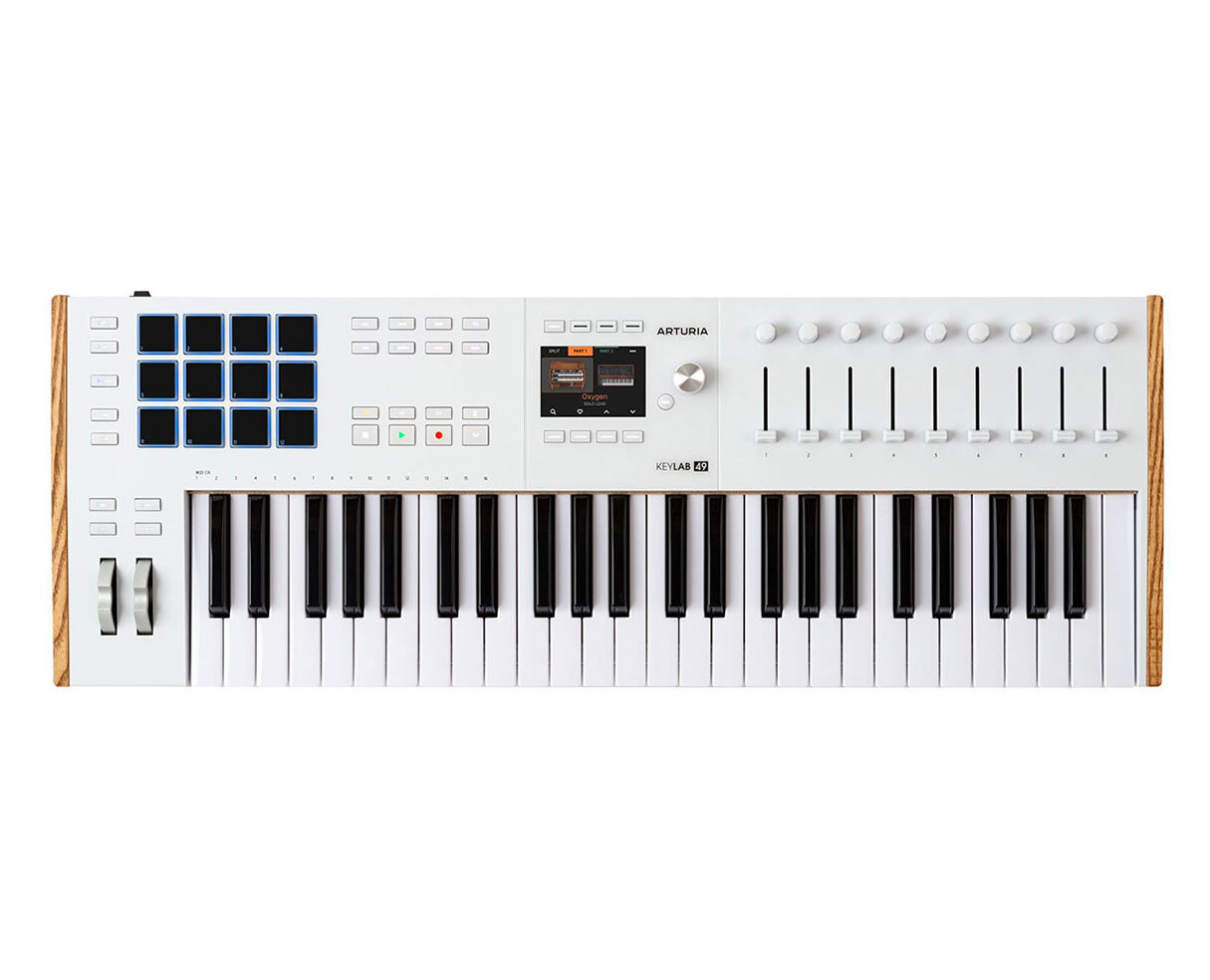 Arturia KeyLab 49 mk3 49-Key MIDI Keyboard Controller - White