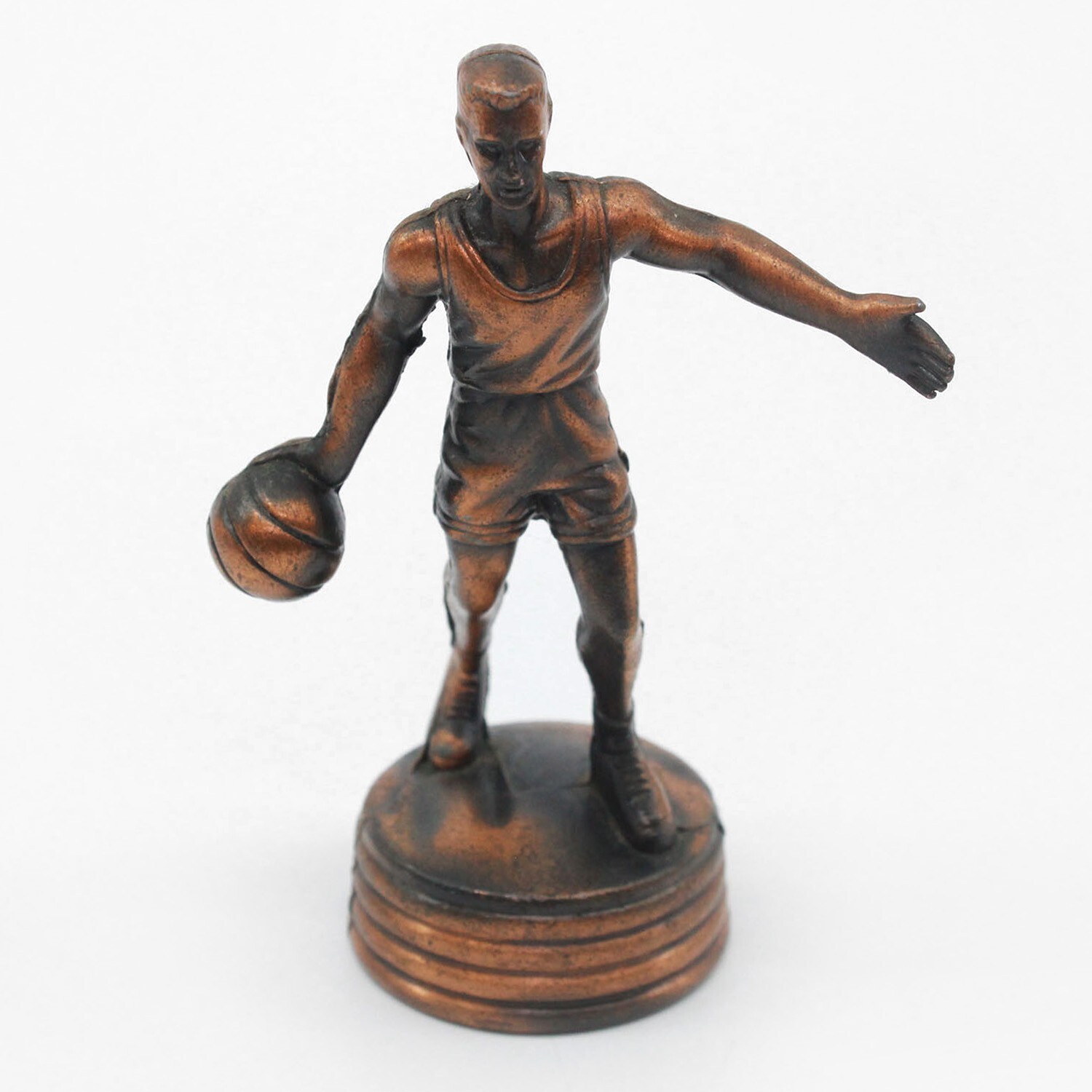 BASKETBALL PLAYER Metal Die Cast Pencil Sharpener Figurine