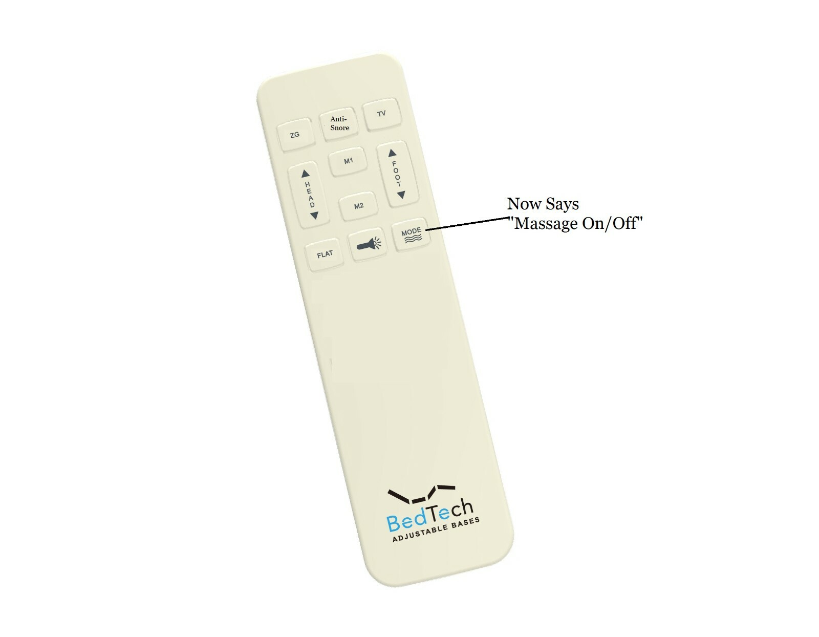 Bed Tech BT2500 Remote for Adjustable Bed
