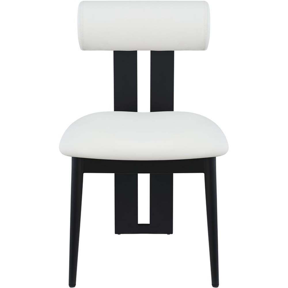 Meridian Furniture Dario Cream Vegan Leather Dining Chair (Set of 2)