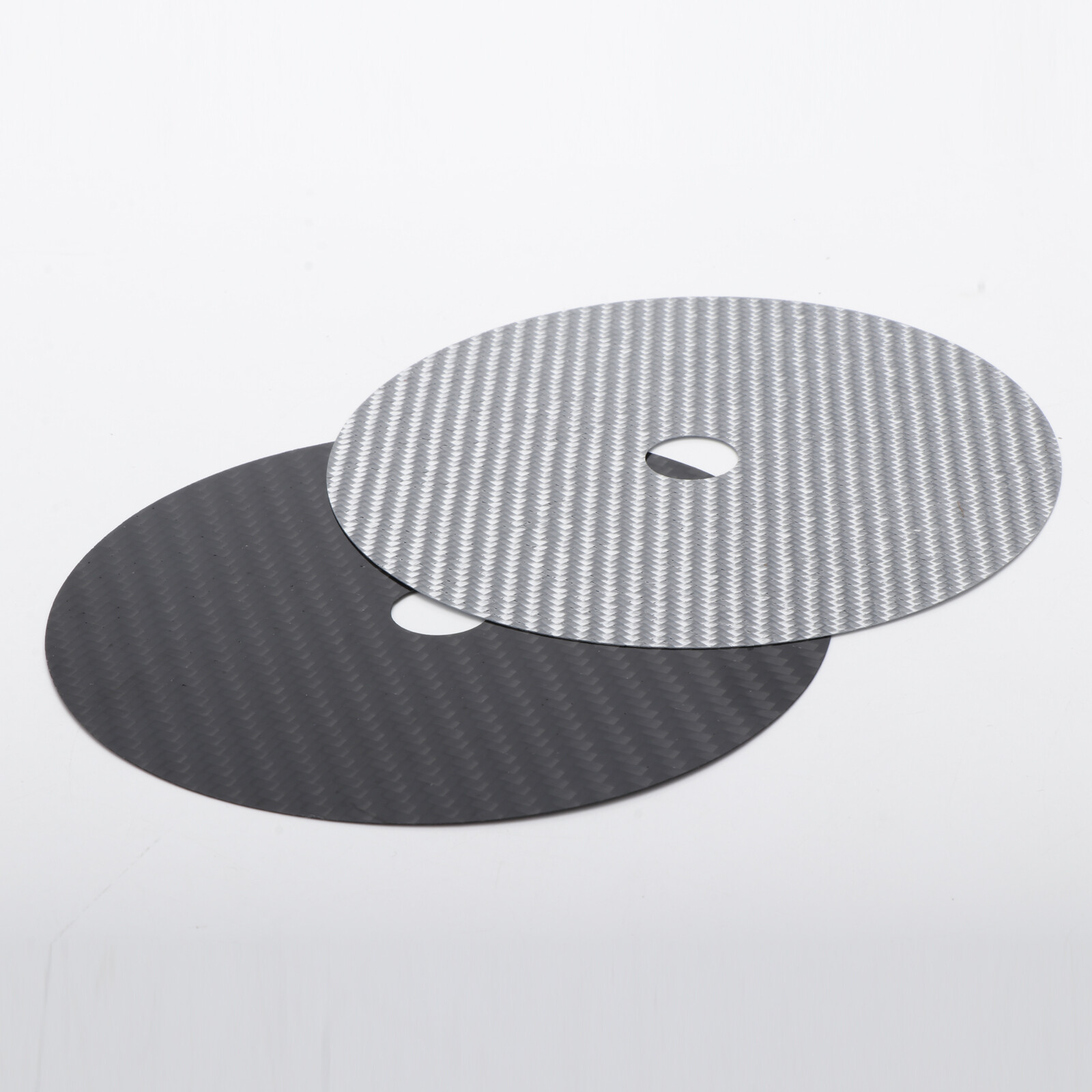 CD Tuning Pad HIFI CD Tuning Mat Low Distortion Rate Carbon Fiber CD Pad