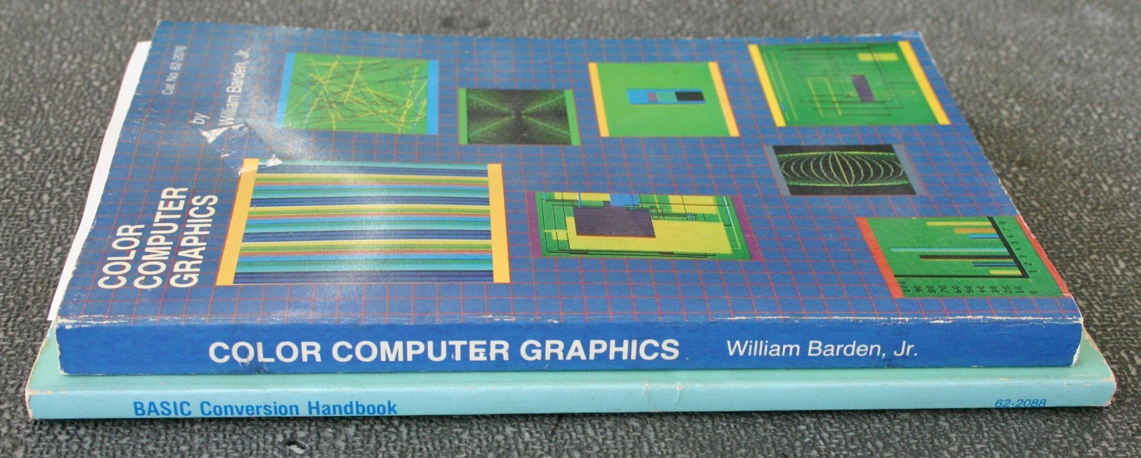 TRS-80 Color Computer Graphics Book 62-2076 & Basic Conversion Handbook 62-2088