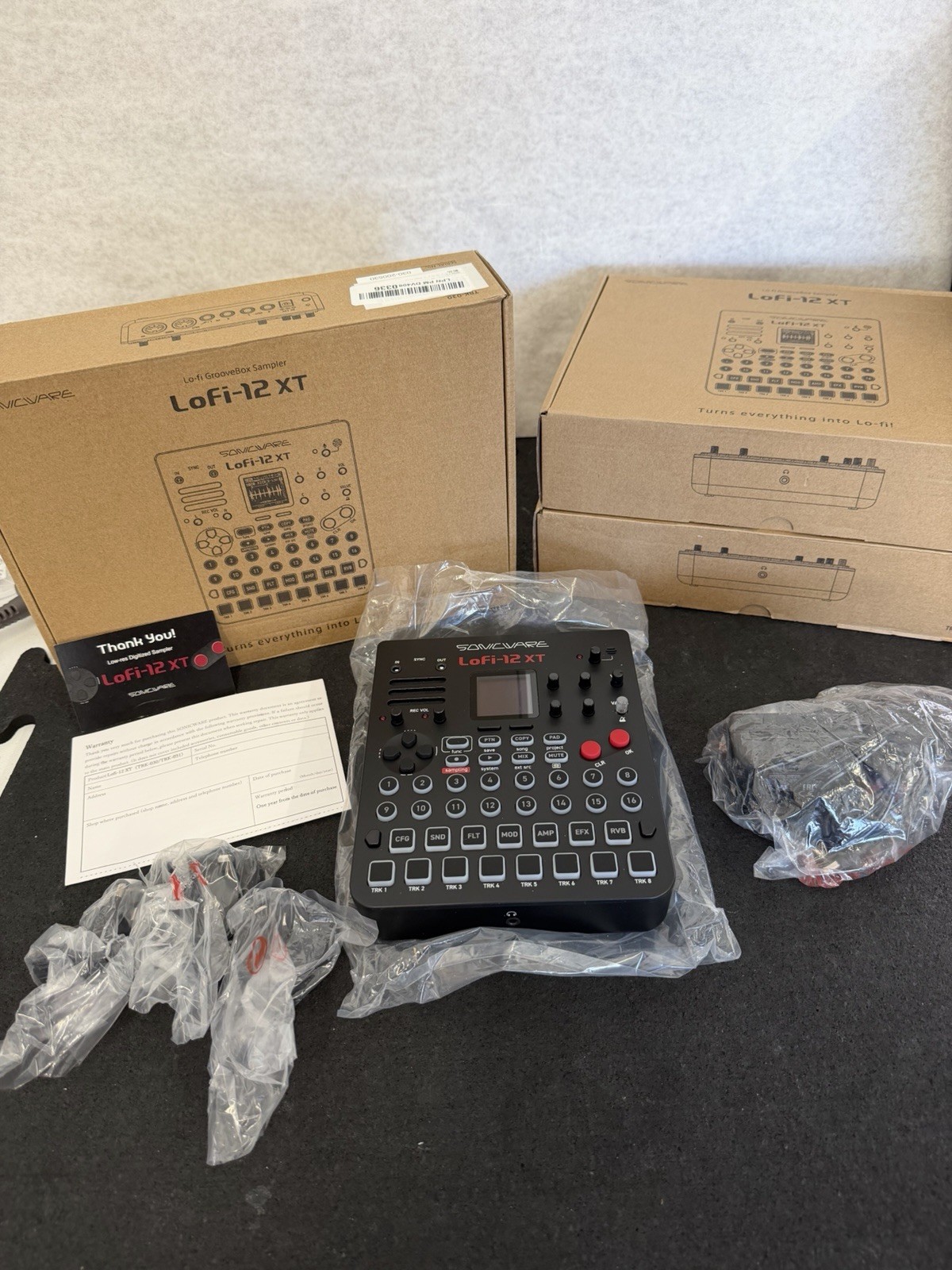 🔥Sonicware Lofi-12 XT Low-Res Digitized Sampler - Black - NEW🔥