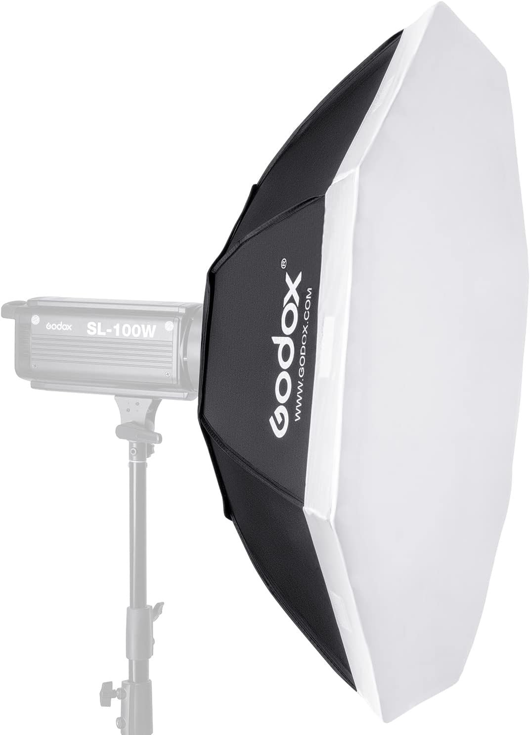 Godox Octagon Softbox 37 inch/95cm Photography Light Diffuser black, white