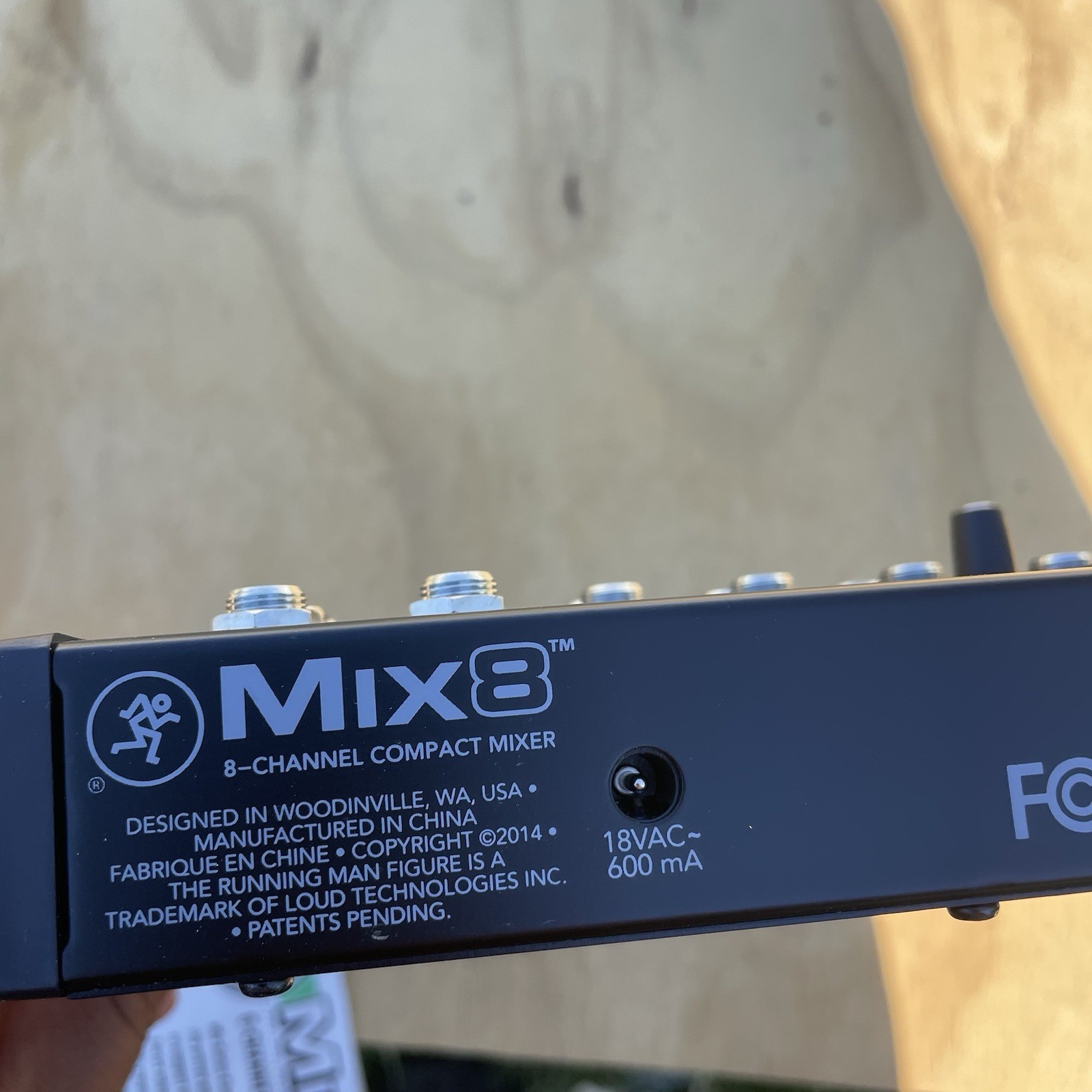 Mackie Mix8 8-Channel Non Powered Compact Mixer