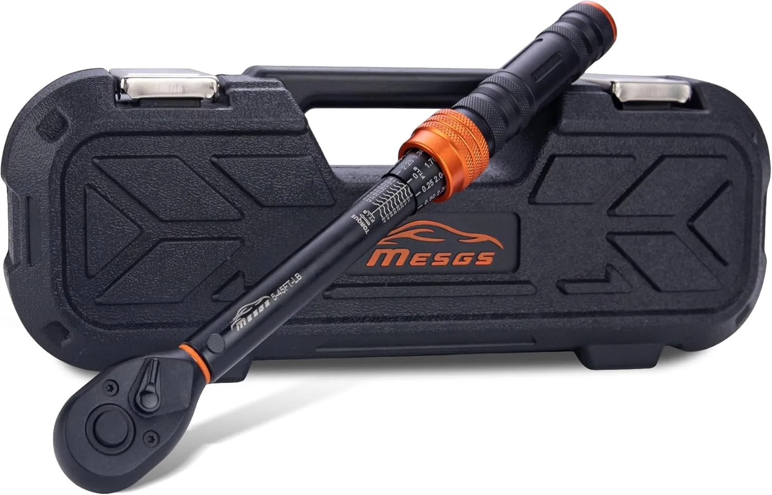 3/8 Inch Drive Torque Wrench 5 to 45 Ft Lb 72 Tooth Dual Direction Bike Tool Kit