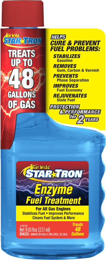 STAR TRON Enzyme Fuel Stabilizer Cleaner Treatment Additive 8oz