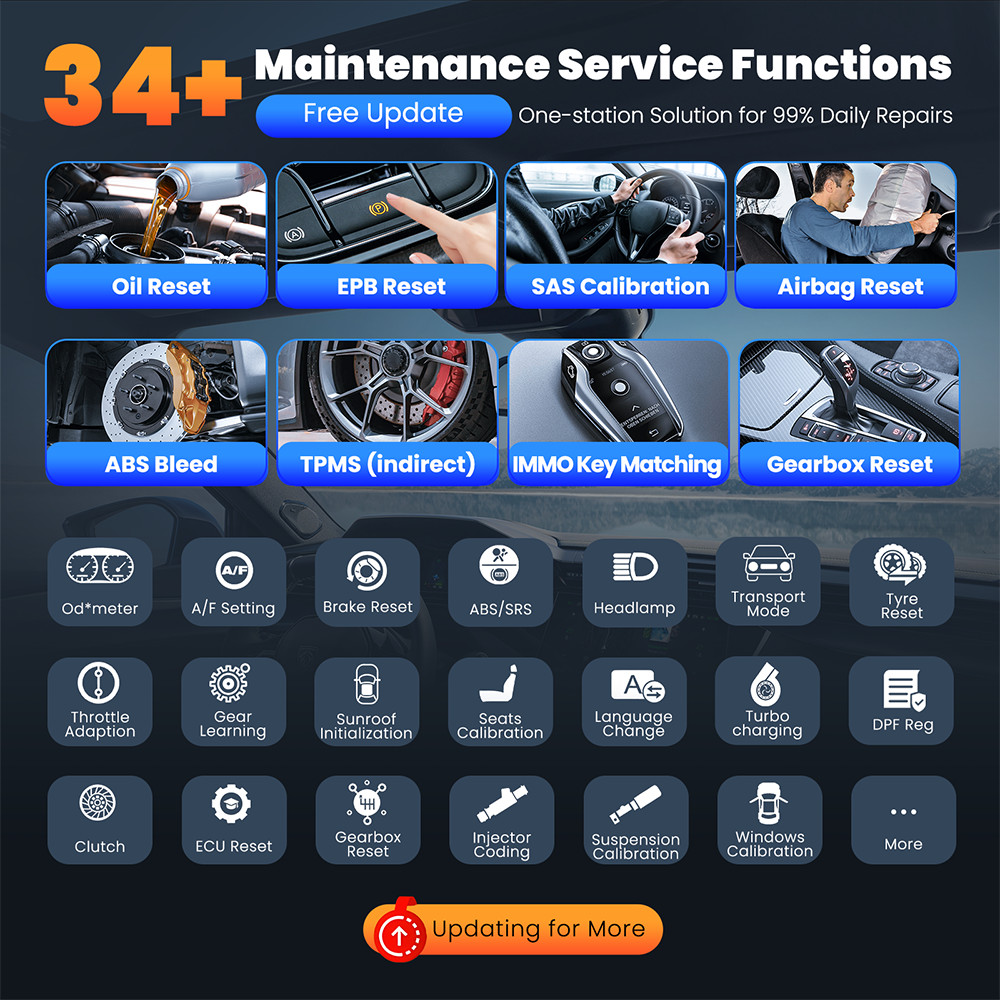 Thinkcar Thinkscan 689BT Full Systems Diagnostic Tool CANFD & DOIP Free Update
