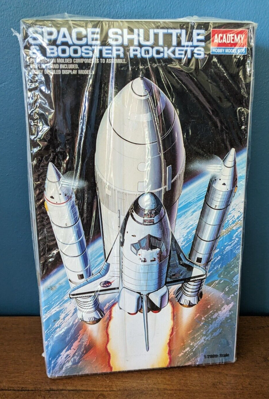 Academy Space Shuttle & Booster Rockets Model Kit 1:288 Scale 1639 NEW OB