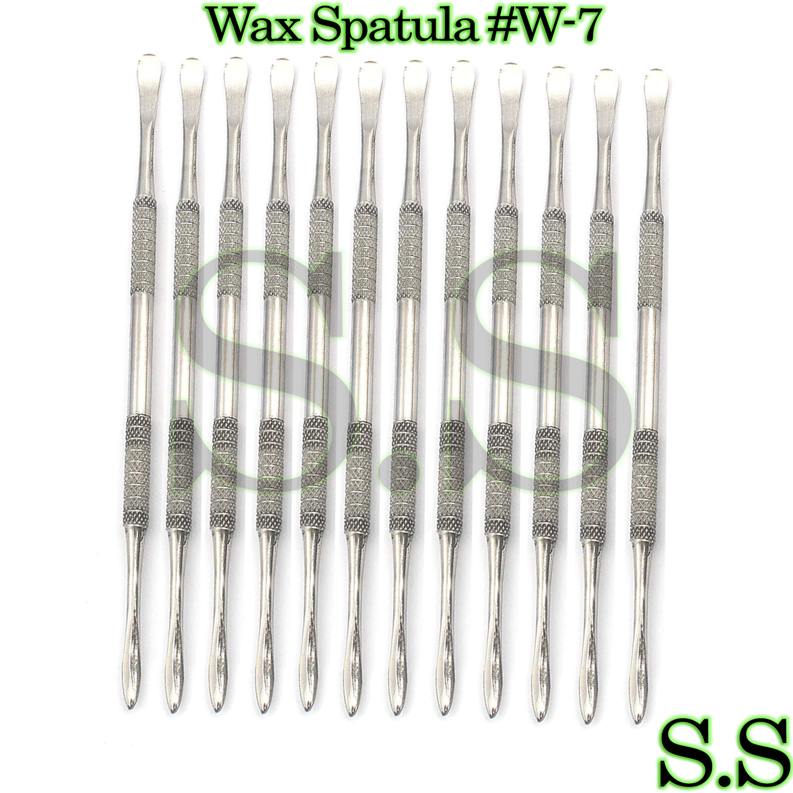 12 Wax Spatula #W-7 Dental Instruments