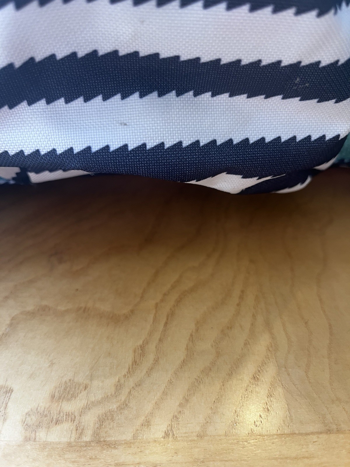 Thirty One Utility Tote Bag Organizer Craft Teacher Carryall Black White Teal