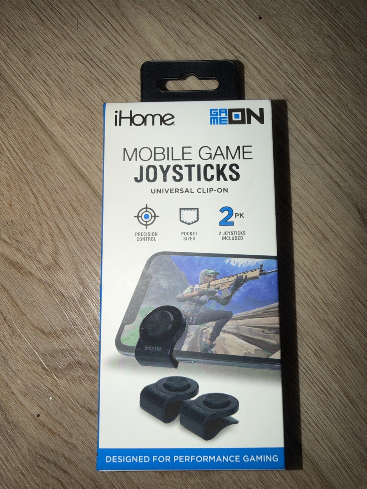 iHome Mobile game joystick 2 Pck For Left Or Right Handed New