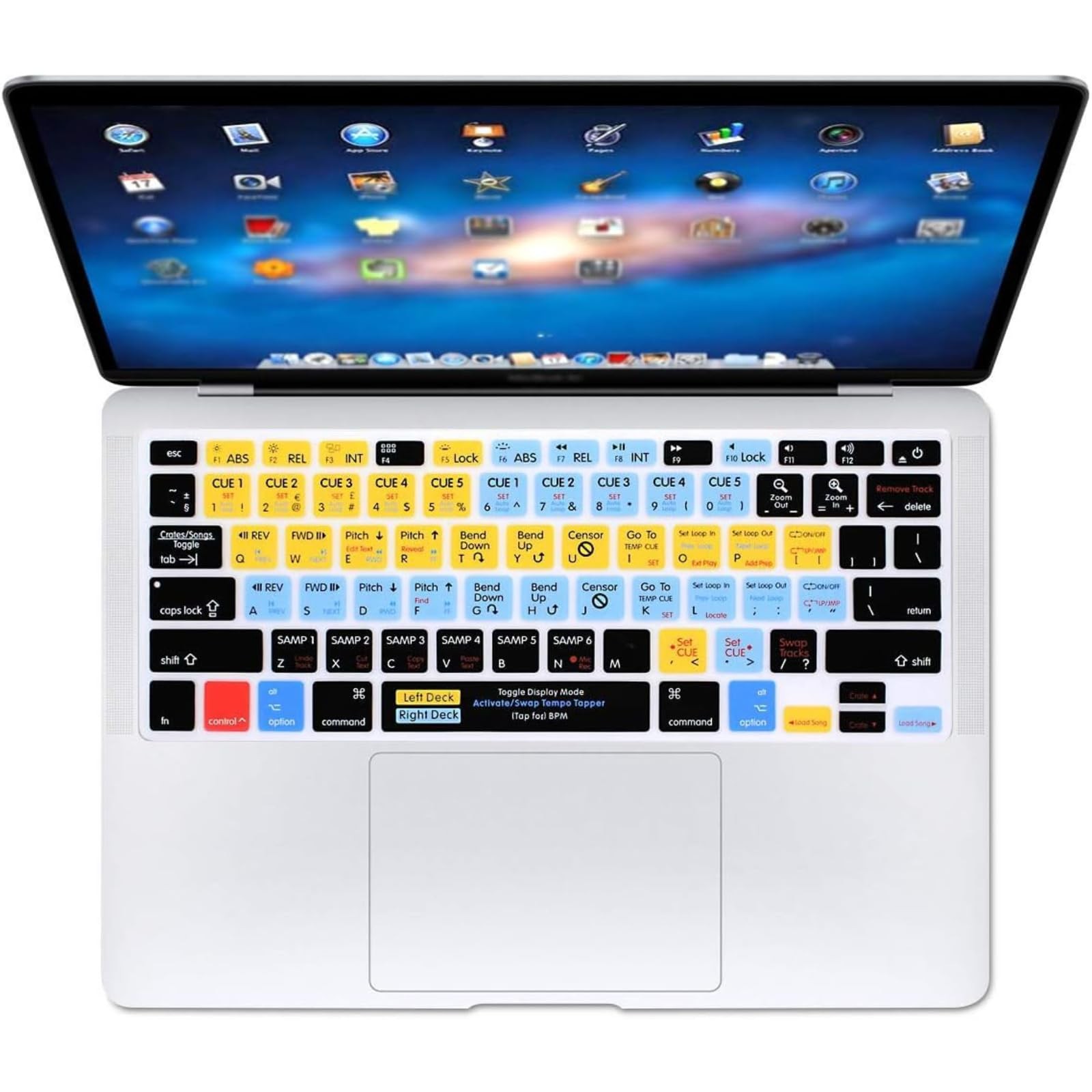 MMDW Serato Scratch Live Silicone Shortcuts Keyboard New