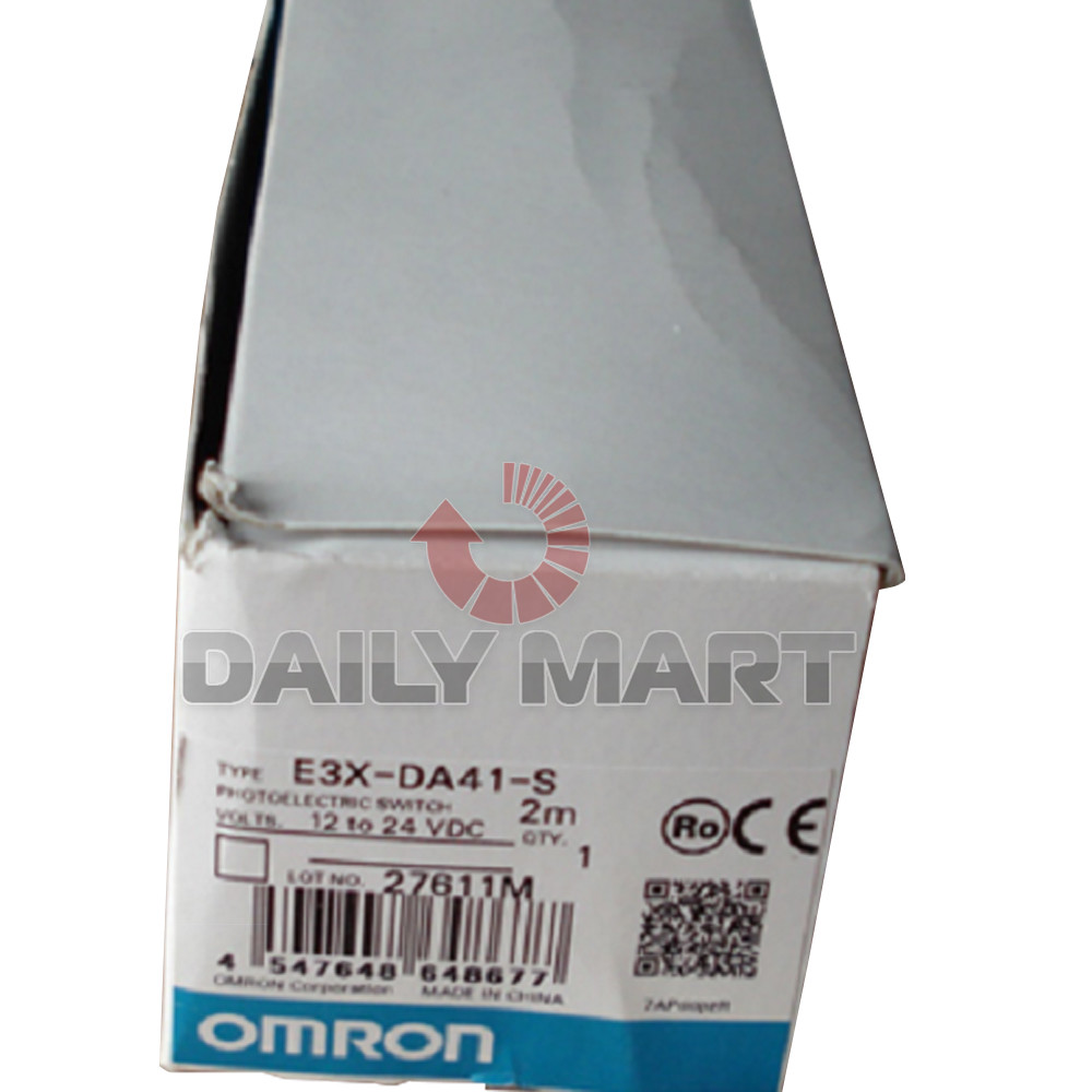 Brand New in Box Omron E3X-DA41-S Photoelectric Switch