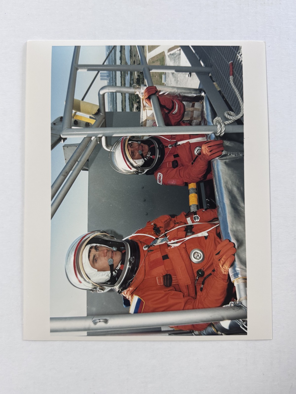 NASA STS-60 Franklin Chang-Diaz at Pad 39A Press Photo