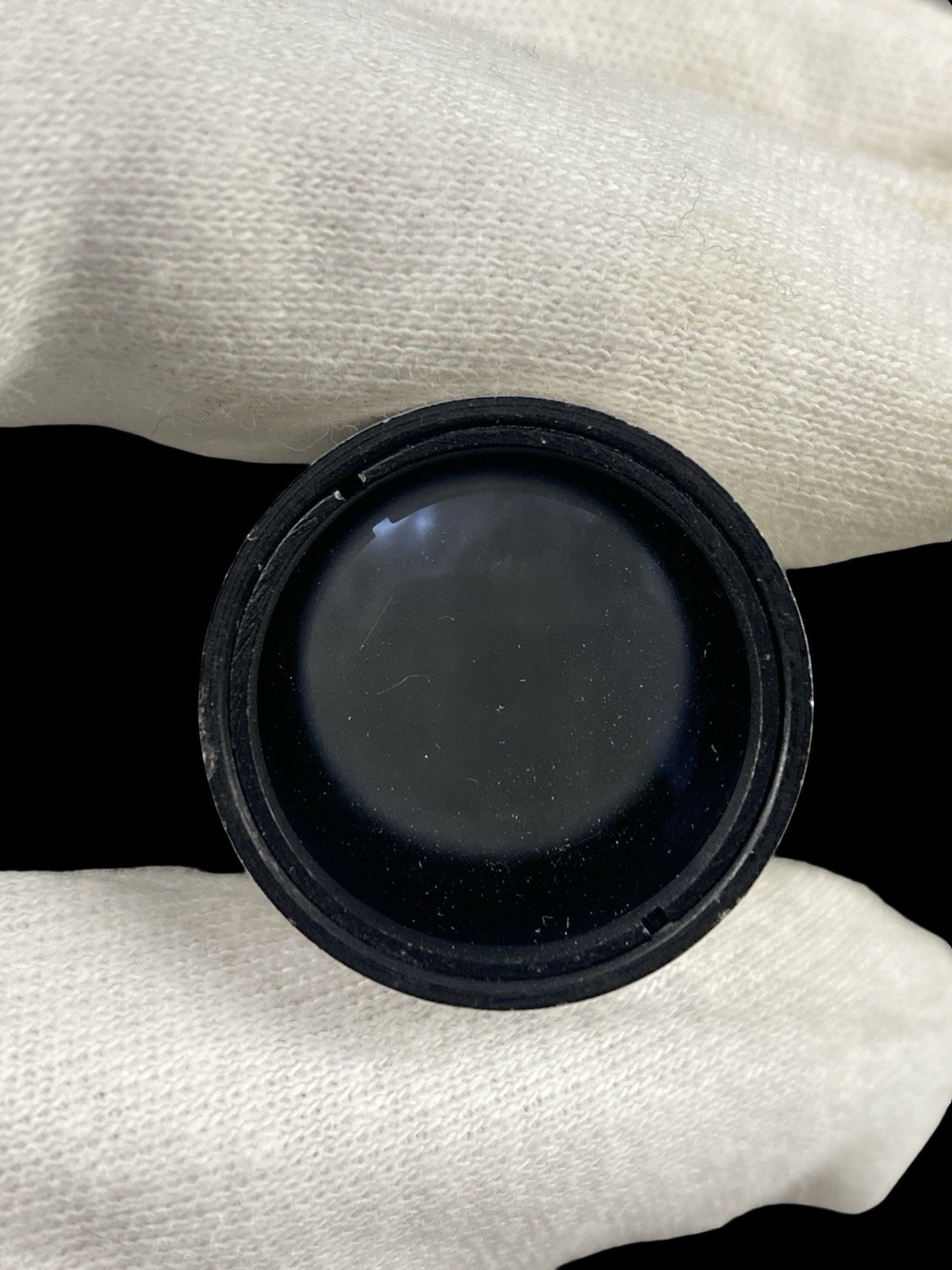 Vintage Bausch & Lomb Microscope Adapter or Eyepiece Component Wood Box