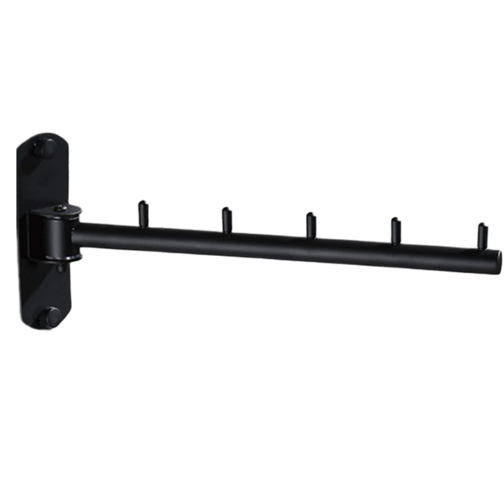 Foldable Clothes Rack Clothes Rack Rotatable Wall Mounted Clothes E9K53410