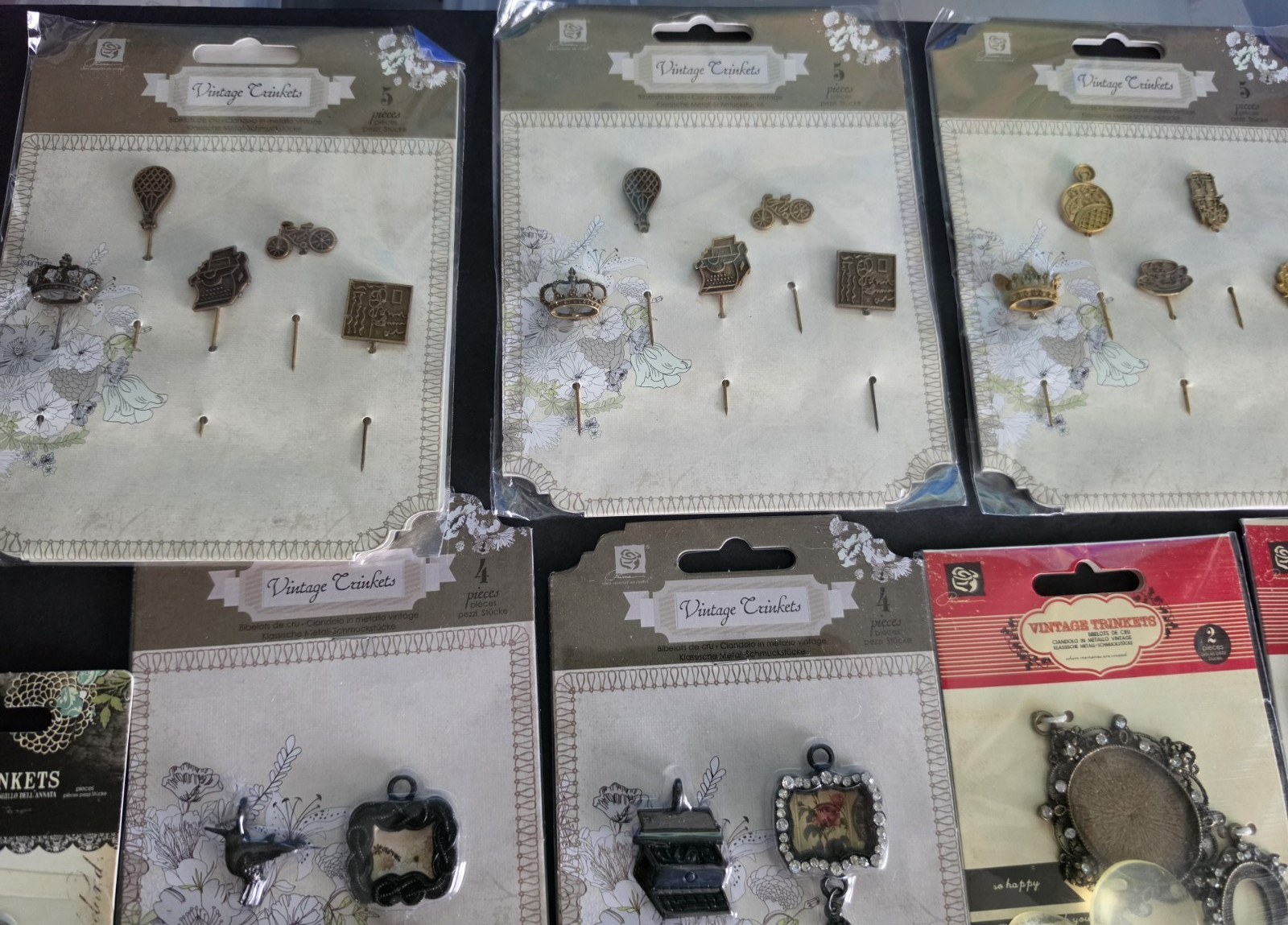 Prima Marketing Vintage Trinkets Lot