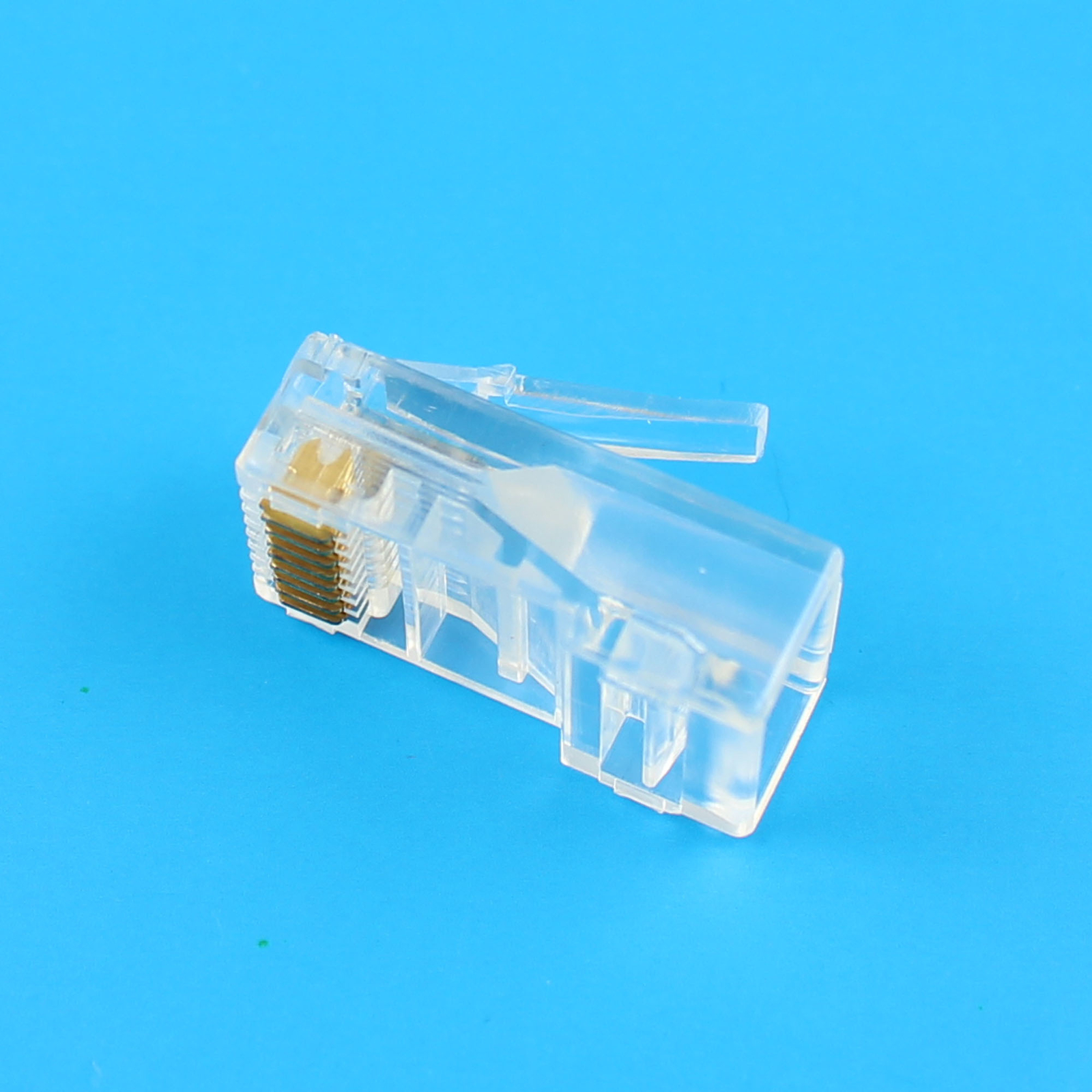50Pcs RJ45 8P8C CAT5 Cat 5e Modular Plug Network Connector