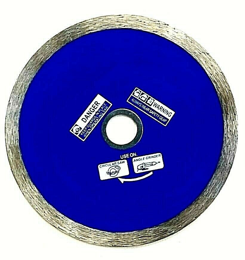 5” Wet Cutting Glass / Mosaic Tile Diamond Saw Blade angle grinder circular saw