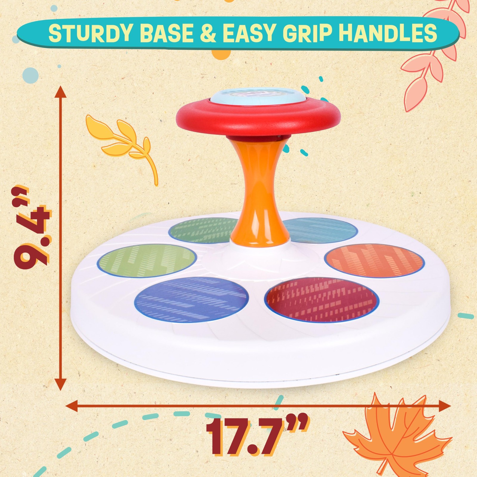 Twist N Twirl Classic Spinning Activity Toy for Toddlers Ages Over 18 Months