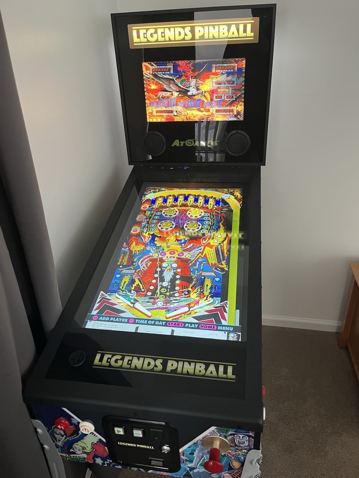 atgames legends pinball HD with 84 tables installed