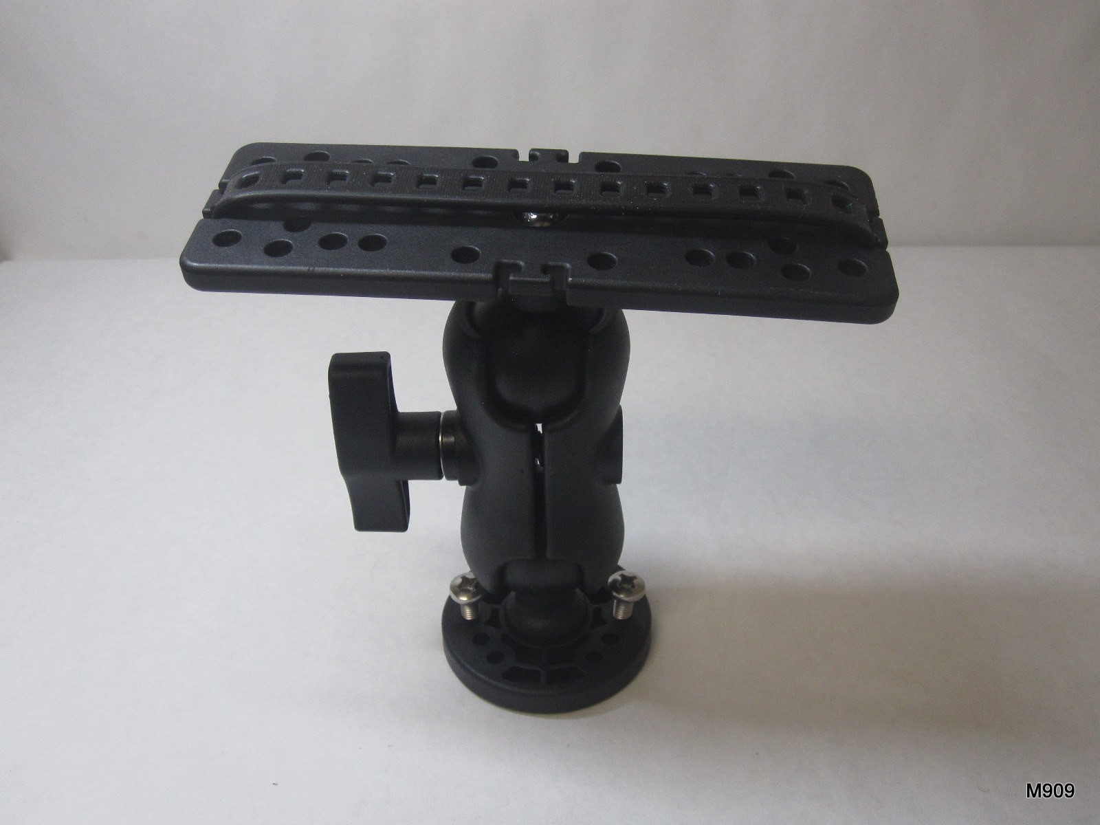 Fish Finder Mount Base Universal 360° Rotation Ball-Mount Fish Finder Bracket