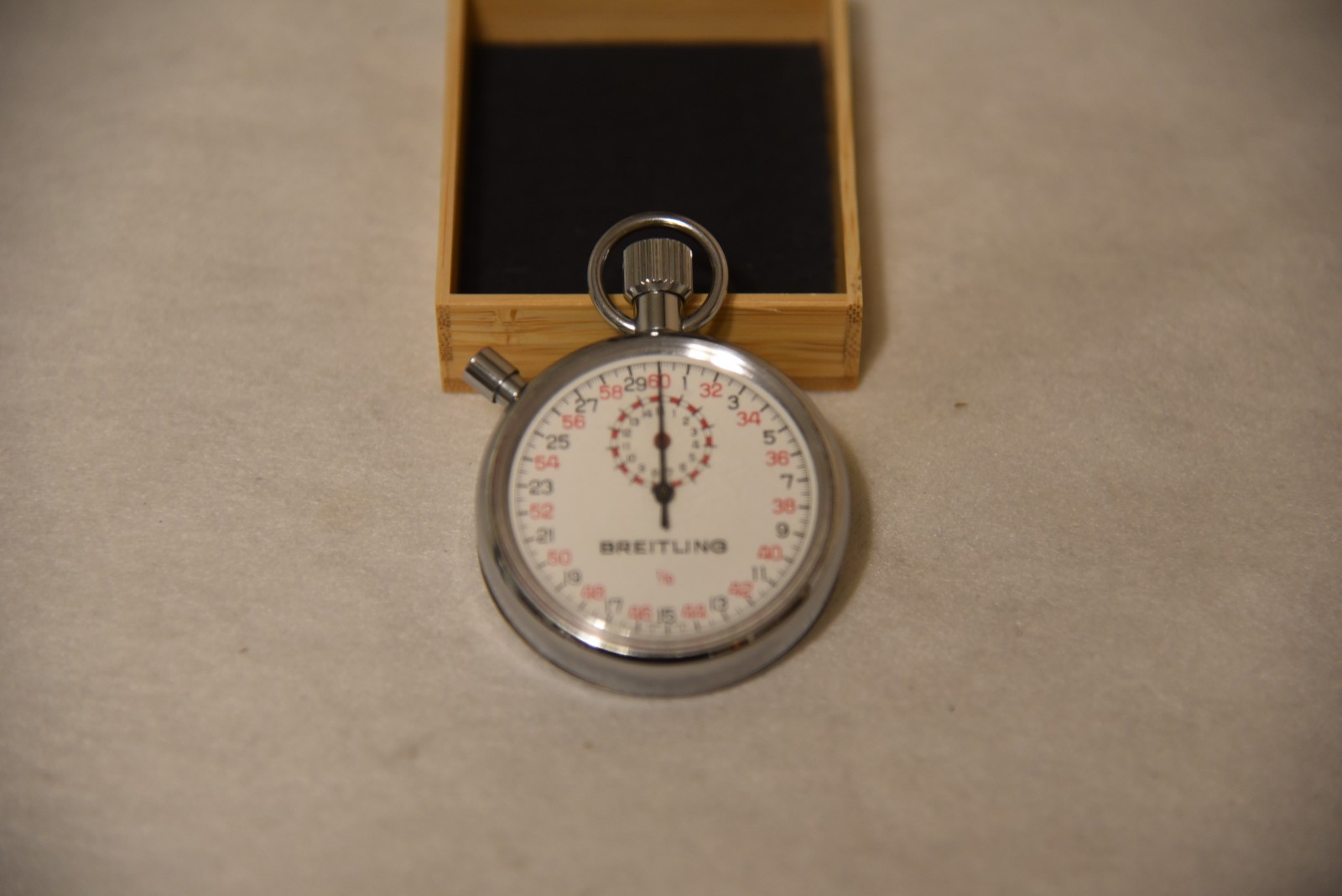 Vintage Breitling Swiss Made 1/10 Stopwatch (WORKS)