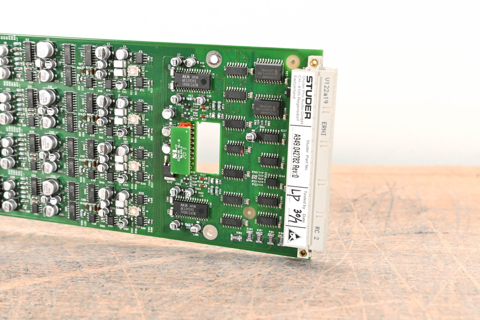 Studer Mic/Line In Card for D21m Modular I/O System CG01HEV