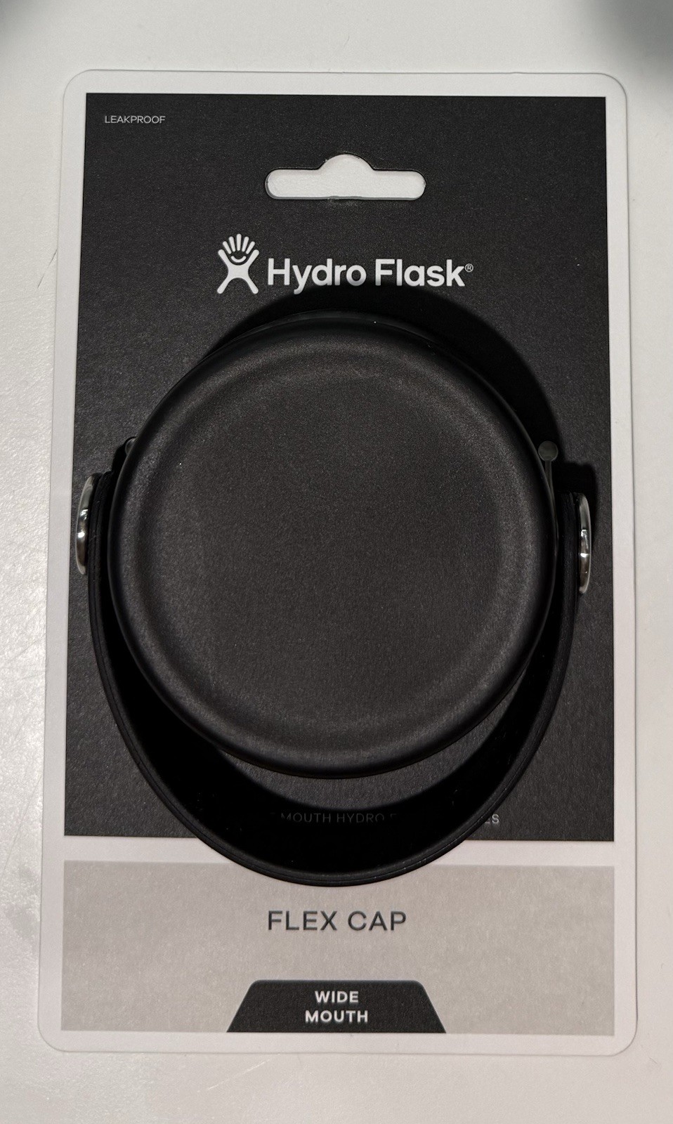 Hydro Flask Wide Flex Cap Replacement Lid Black Leakproof Insulated