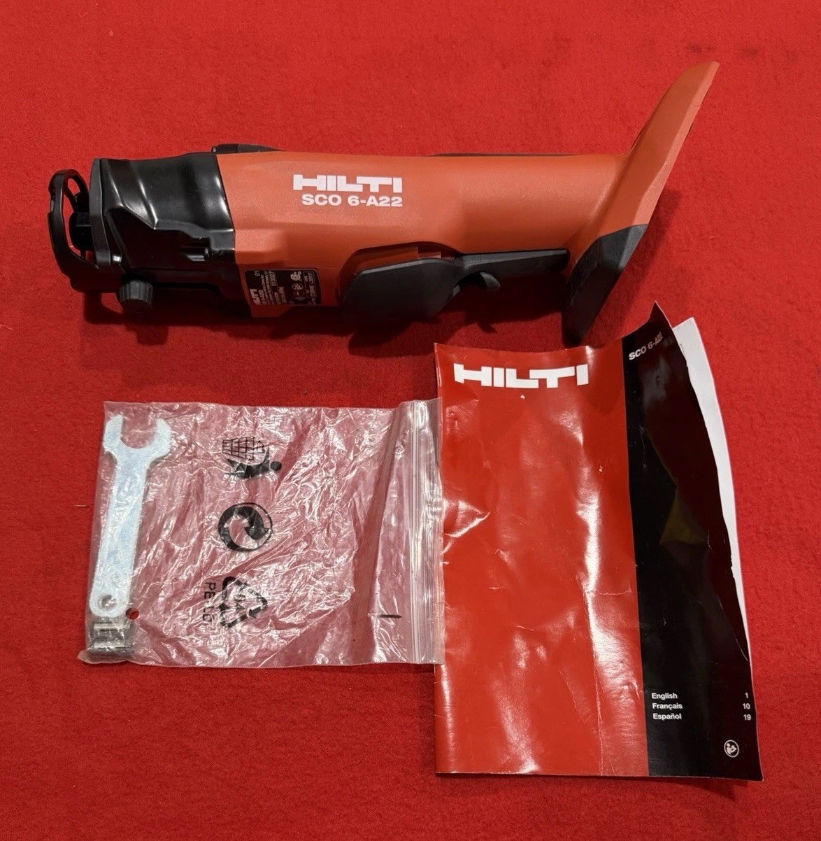 Hilti 22-V SCO 6 Lithium-ion Cordless Brushless Drywall Cut-Out (Tool Only