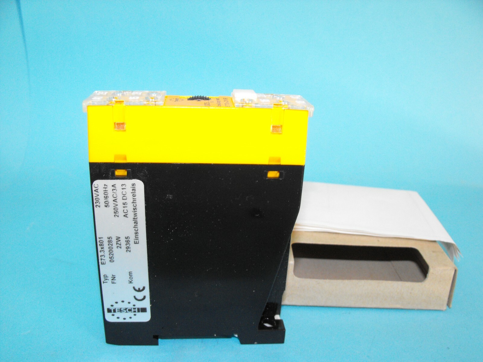 Tesch E73x2VB.time relay.E73.3x801.05200285.NEW
