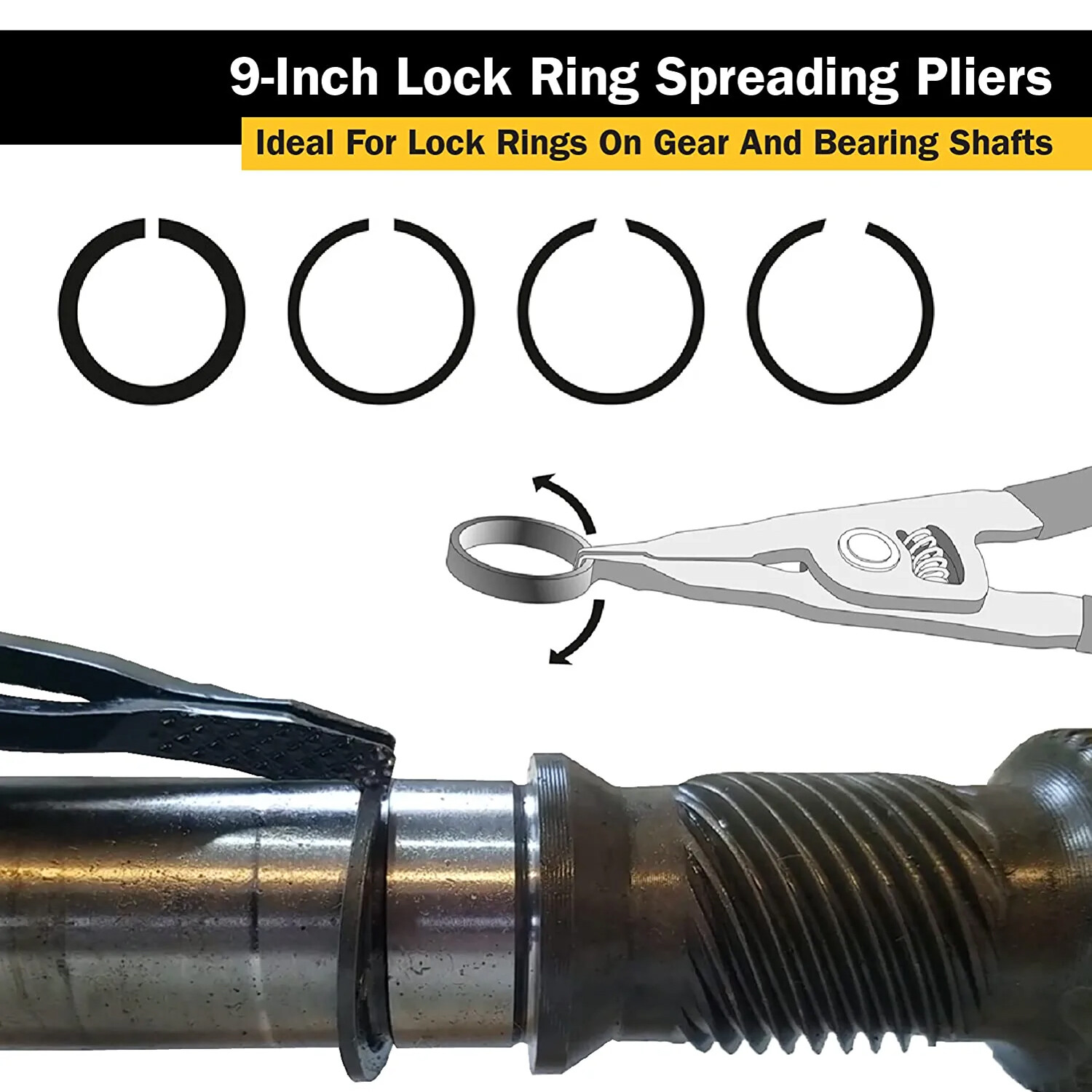 Titan 51901 Lock Ring Pliers