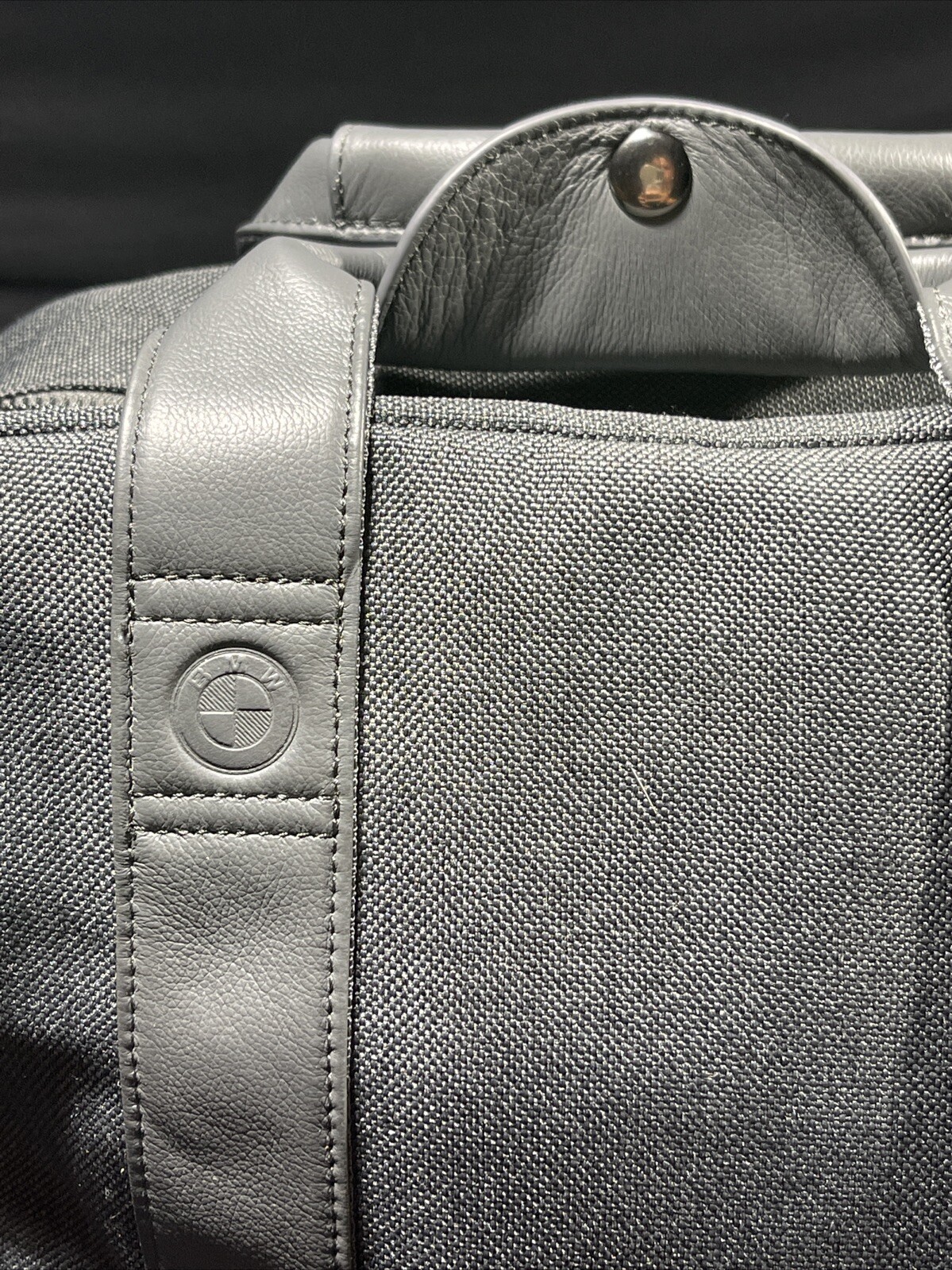 BMW Gray Backpack Genuine