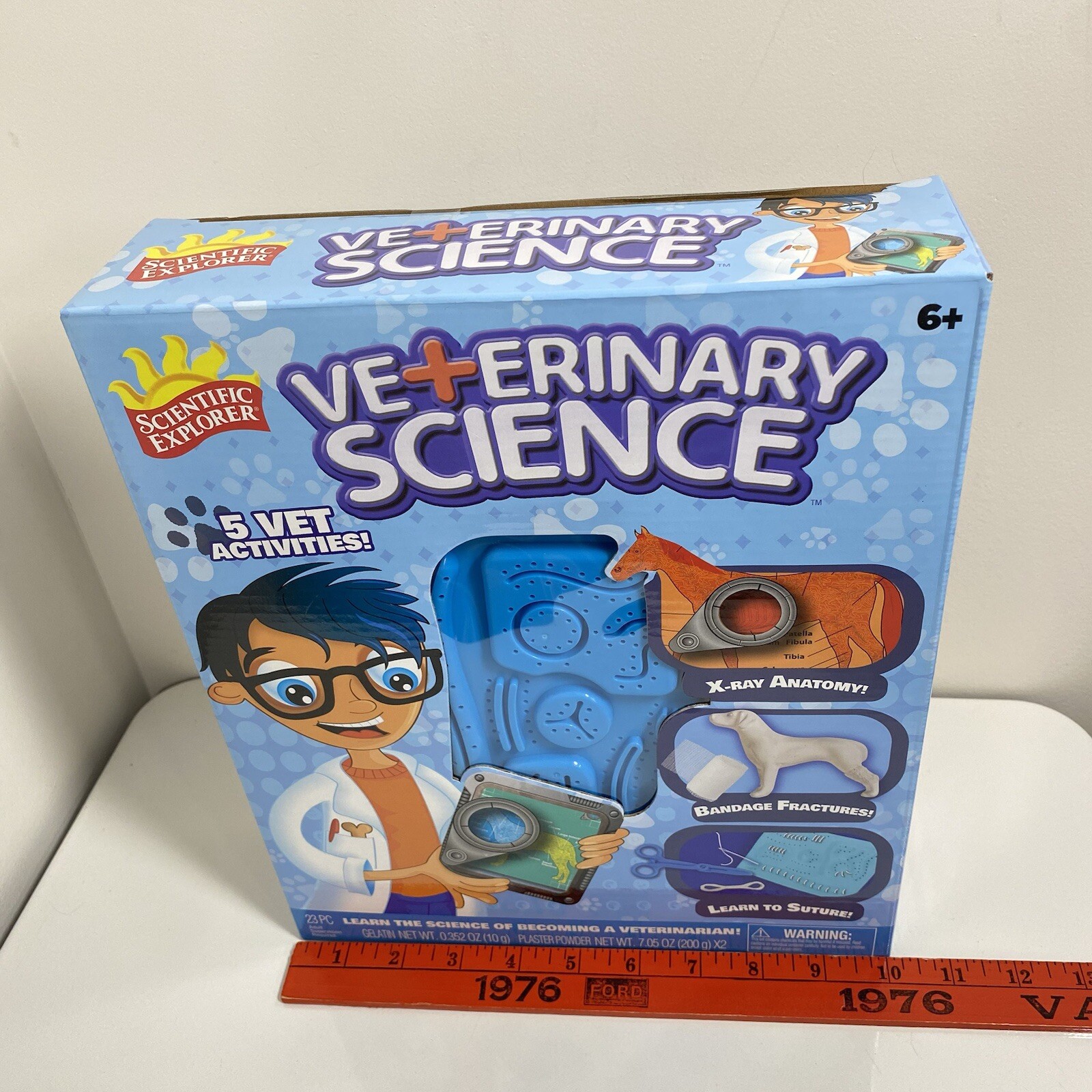Scientific Explorer Kids Veterinary Science Experiment Kit 23 Pieces NEW