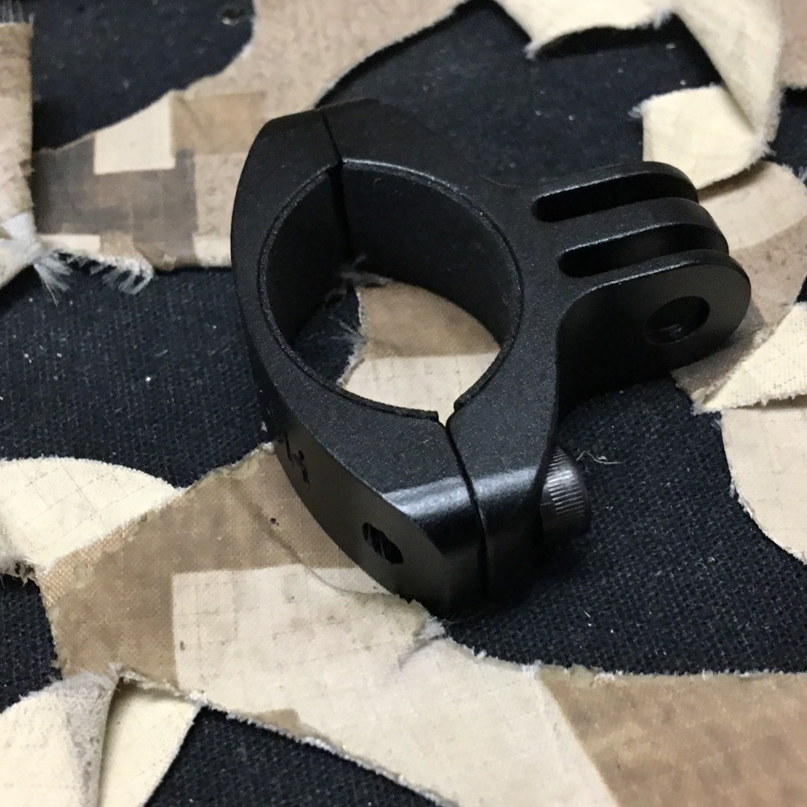 NEW HK Army Paintball Barrel GoPro Camera Mount - Black/Black