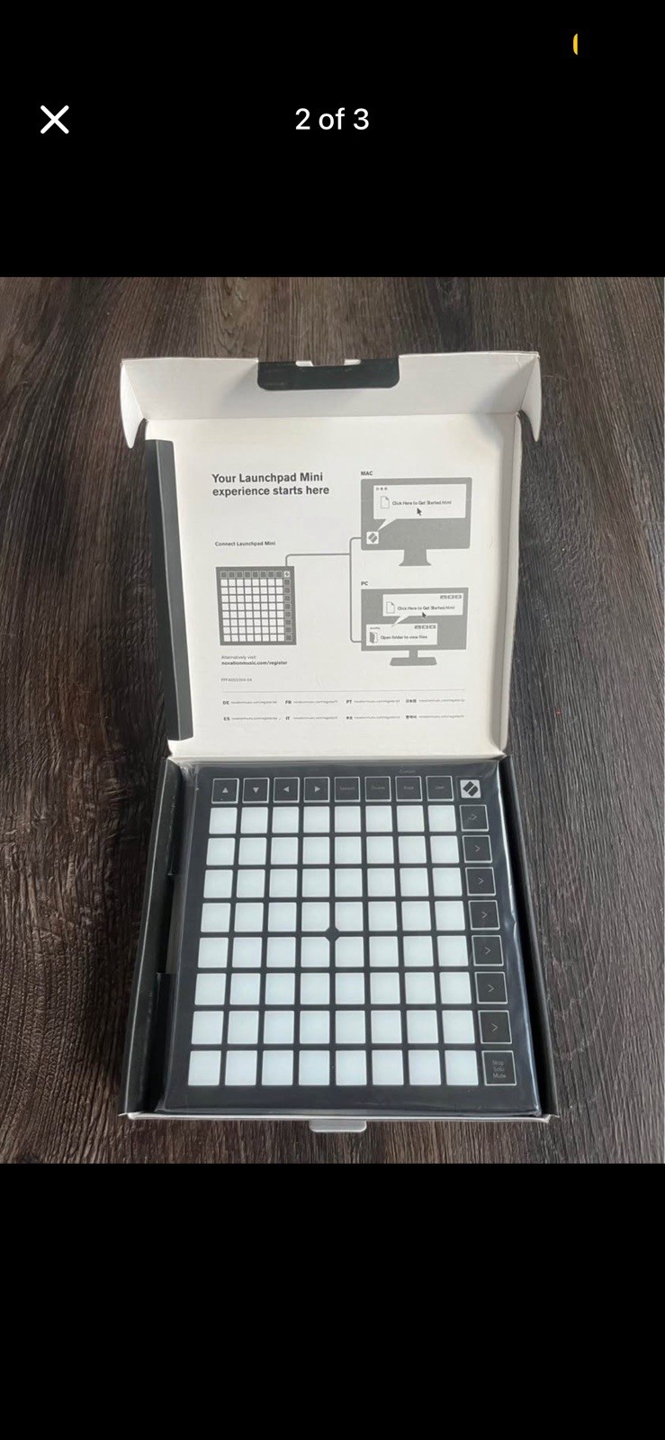 Novation Launchpad Mini Pad Controller w/ Pad Triggers MIDI Grid Controller