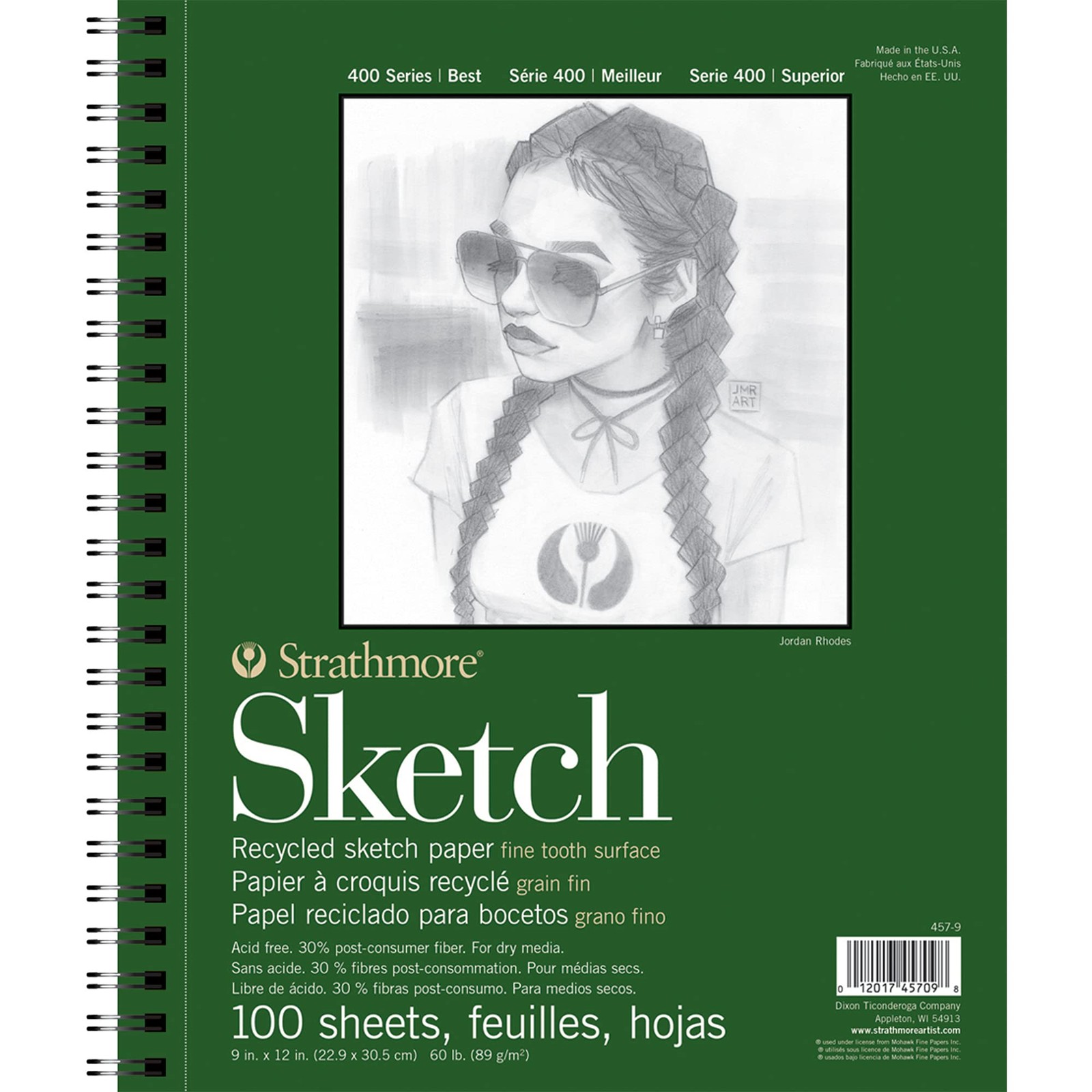 Sketch Pad set Bulk 9x12 Inch assorted colors art drawing supply
