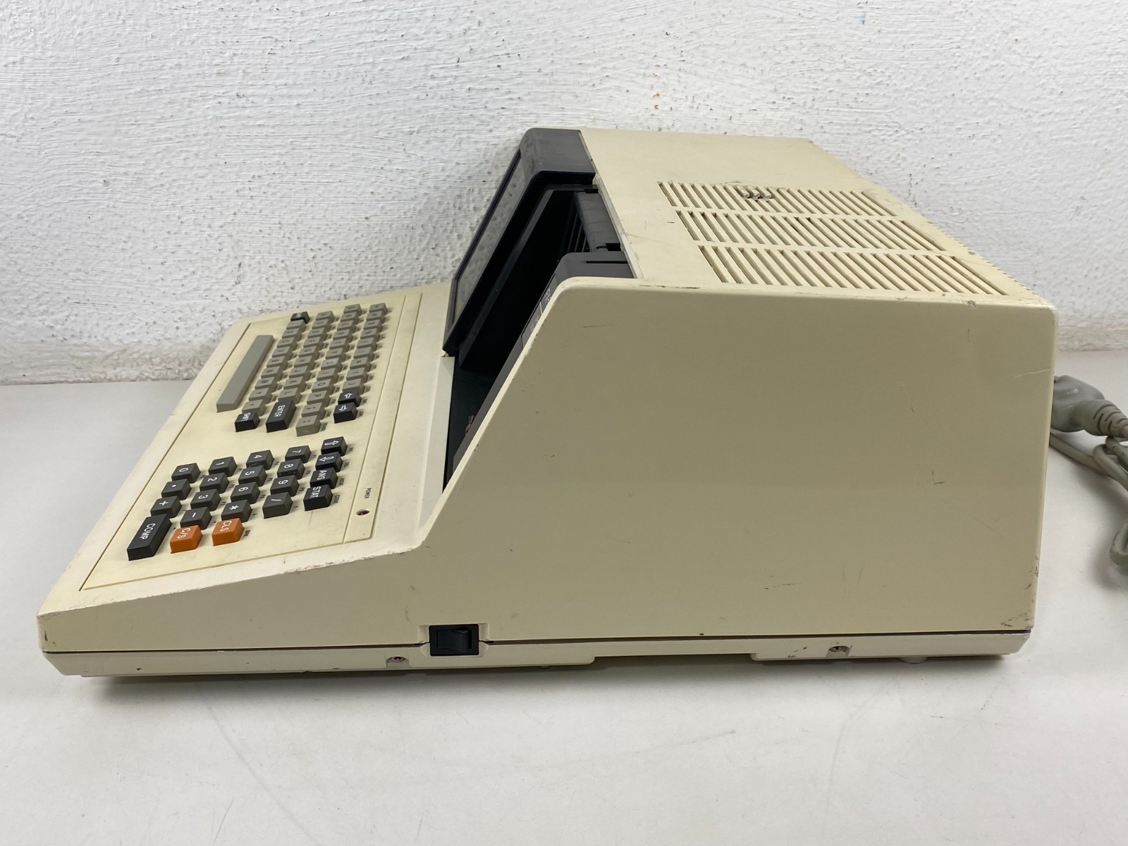 Vintage Casio FX-9000P Professional Computer Z80 W/Casio OP-1 interface Box Rare