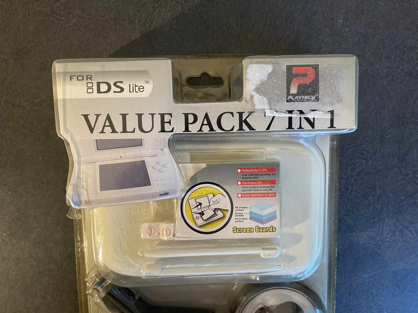 Playtech Value Pack 7 in 1 for Nintendo DS Lite - White - READ