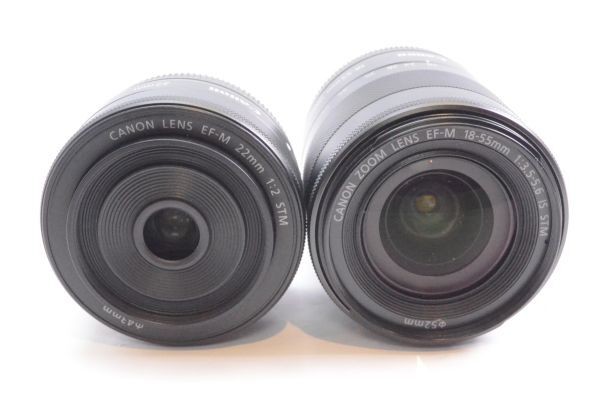 Canon EOS M Double Lens Kit Red #H0042508025A