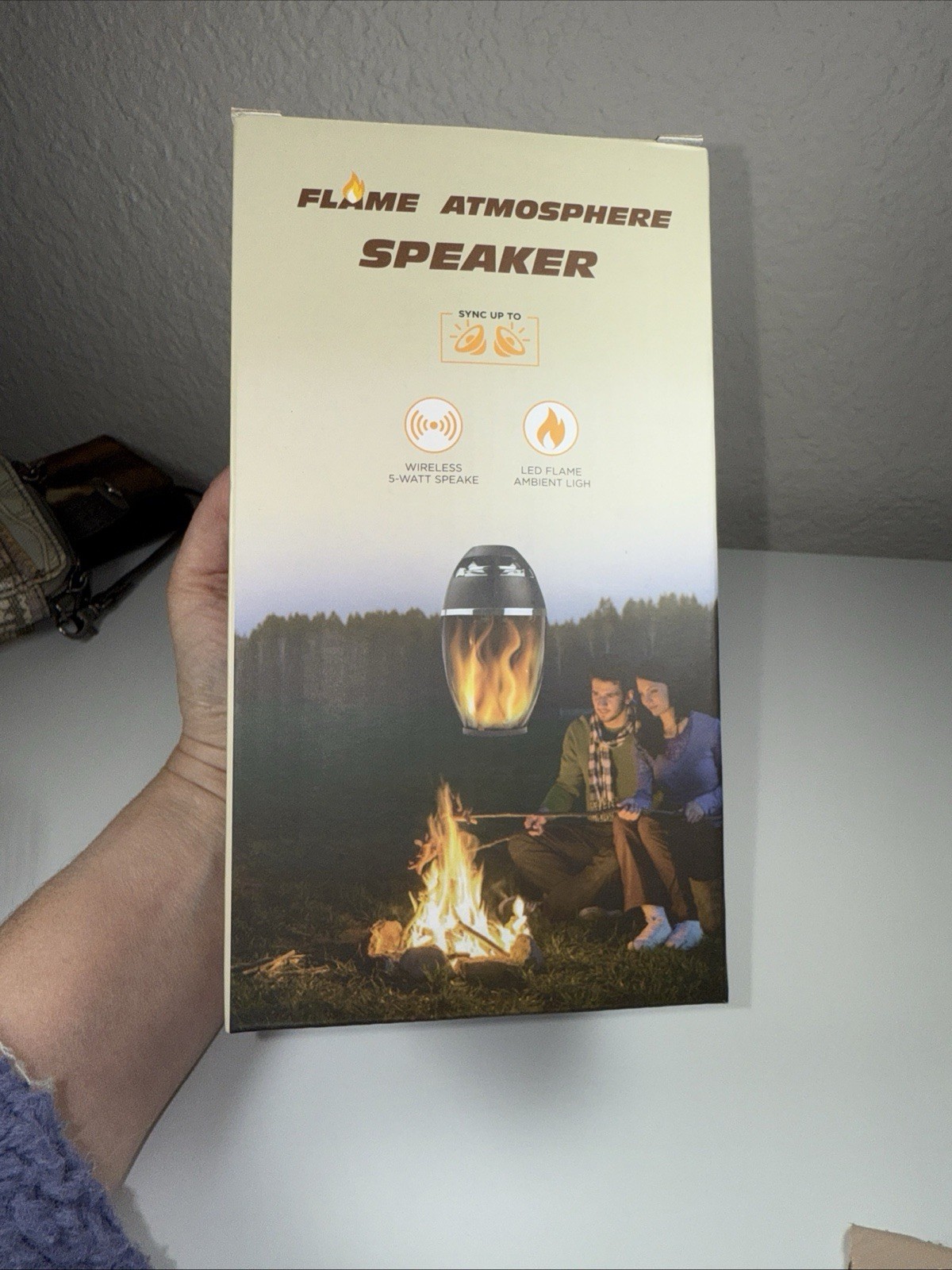 Flame Atmosphere Bluetooth & Outdoor Portable Stereo LED