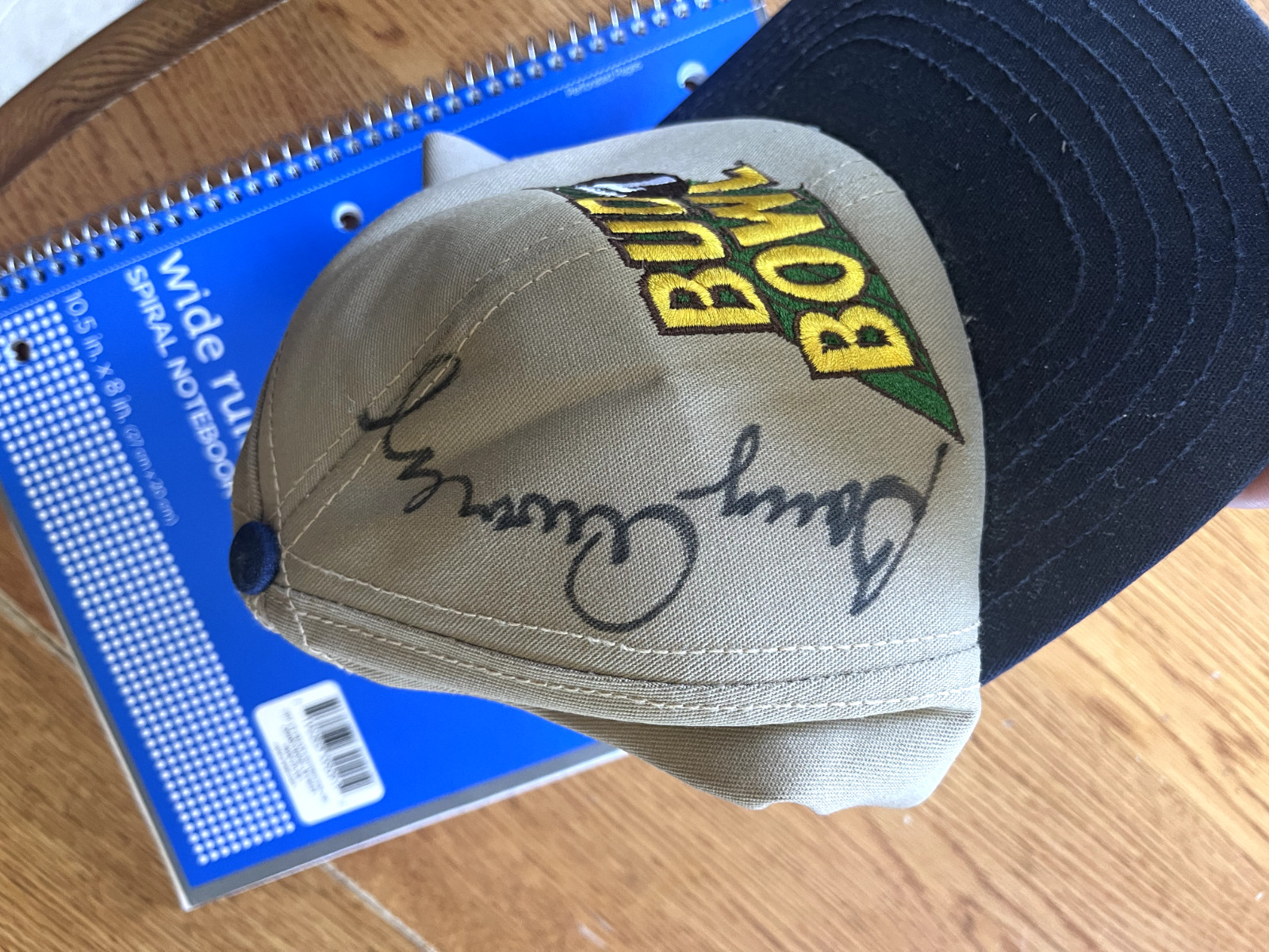 Barry Alvarez autographed Hat