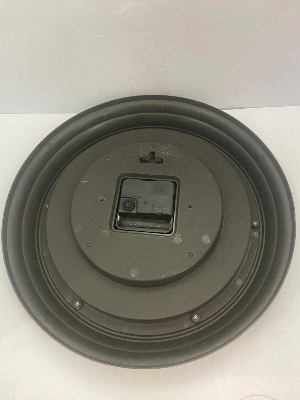 Sharp Round Wall Clock vintage style