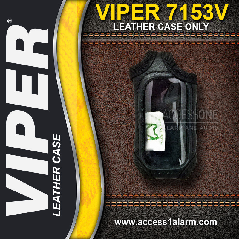 Viper 7153V 1-Way Remote Control Genuine Leather Protective Case For Viper 5701